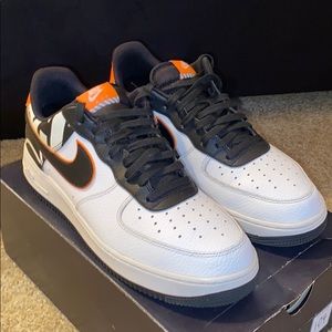 Nike Air Force 1 Low White Black Orange